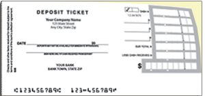 Personal Deposit Tickets