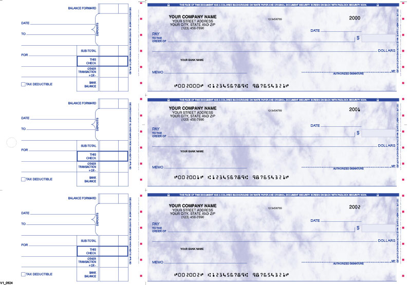 Manual Cash Disbursement Check