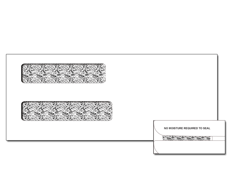 Self Seal Business Check Envelopes DW84-SS